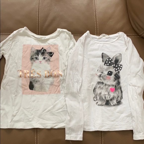 H&M Other - H&M LS tees Size 4-6 years